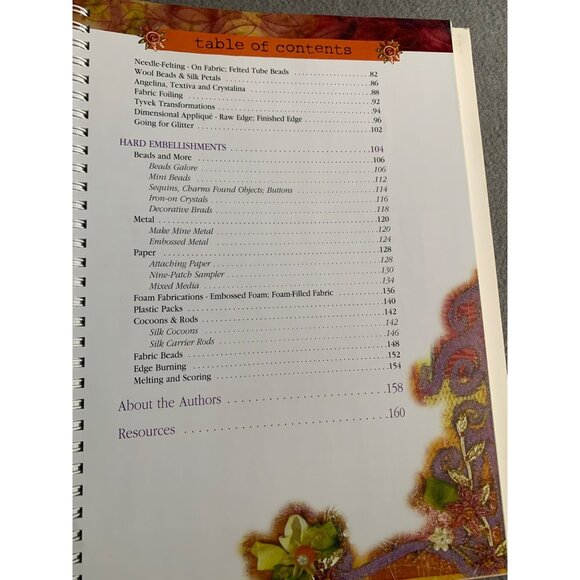 Fabric Embellishing: The Basics & Beyond Book By Ruth Chandler - Picture 3 of 4